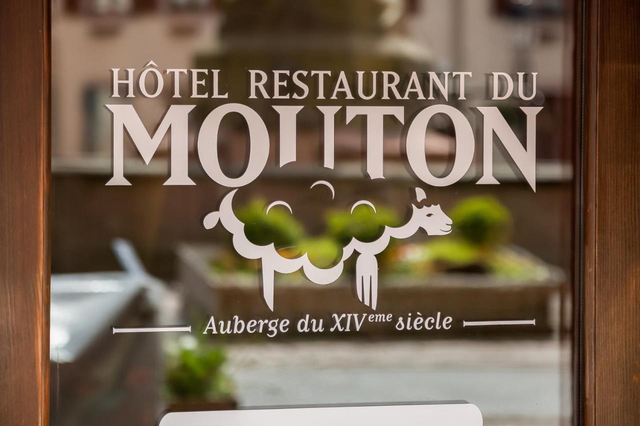 Logis Hotel-Restaurant Du Mouton รีโบวิลเล ภายนอก รูปภาพ