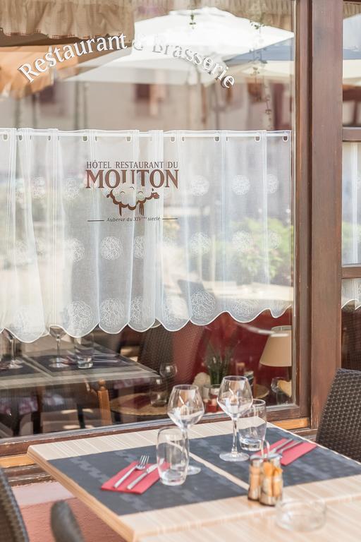 Logis Hotel-Restaurant Du Mouton รีโบวิลเล ภายนอก รูปภาพ